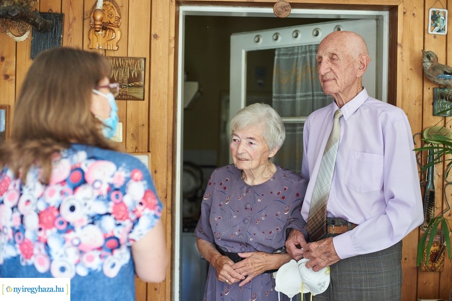 Szépkorú köszöntése - Ács Lajos