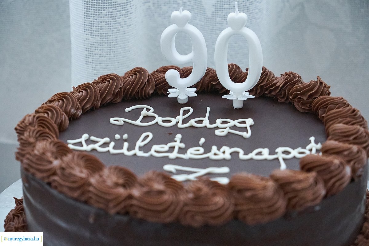 Szépkorú köszöntése - Babják Józsefné