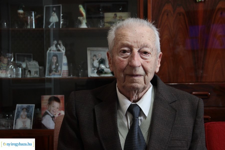 Szépkorú köszöntése - Bacskai Antal