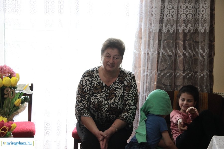 Szépkorú köszöntése - Bacskai Antal