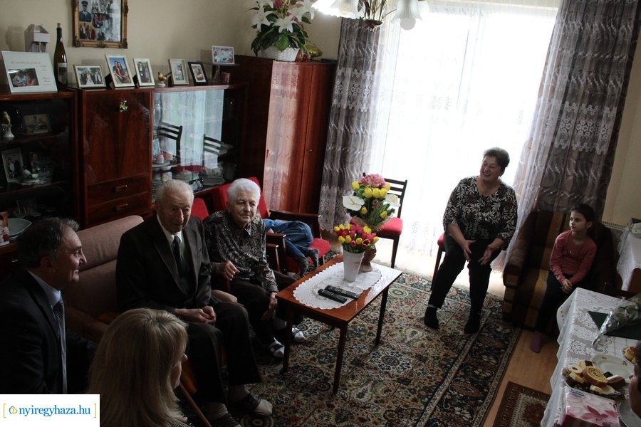 Szépkorú köszöntése - Bacskai Antal