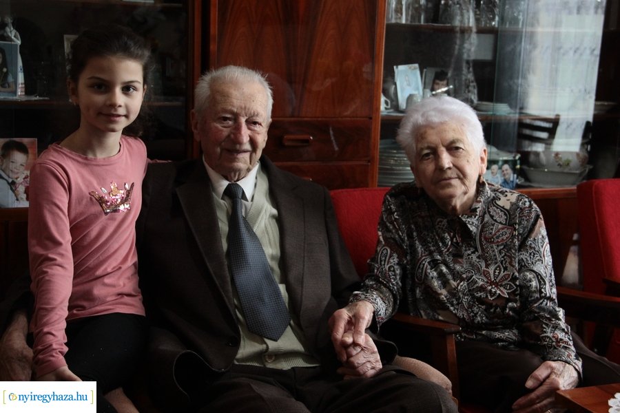 Szépkorú köszöntése - Bacskai Antal