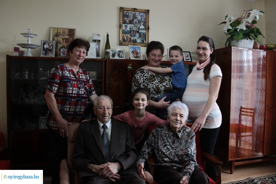 Szépkorú köszöntése - Bacskai Antal