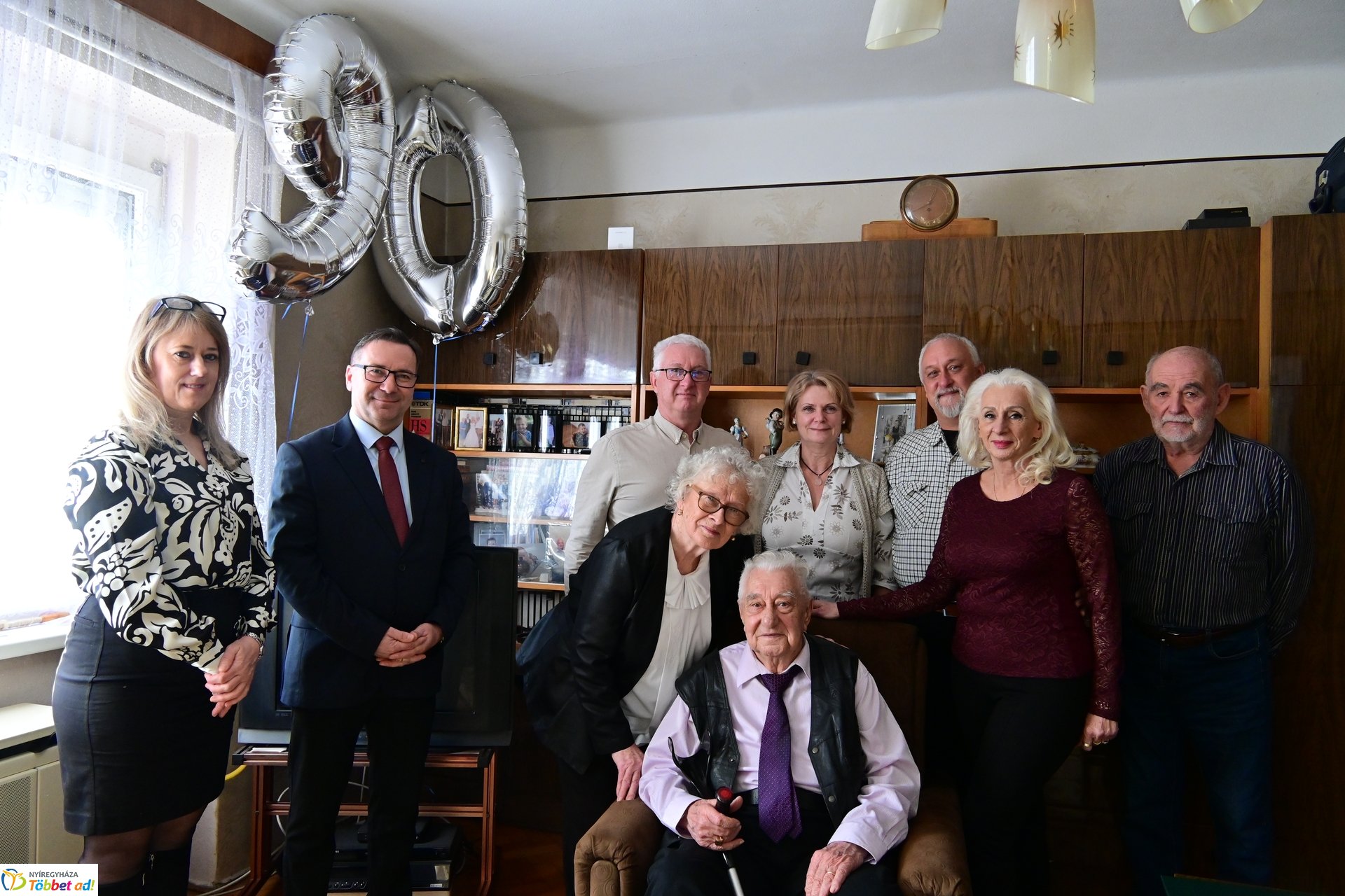 Szépkorú köszöntése - Bakó András