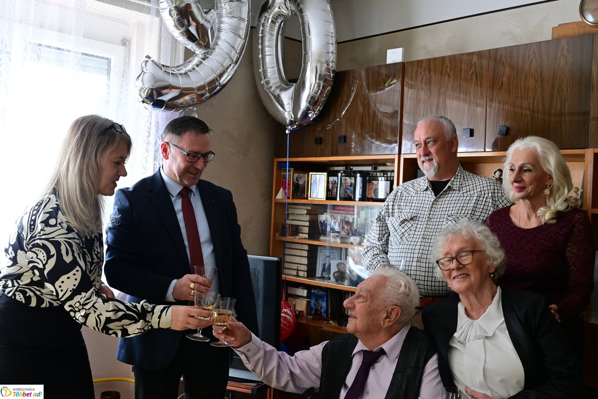 Szépkorú köszöntése - Bakó András