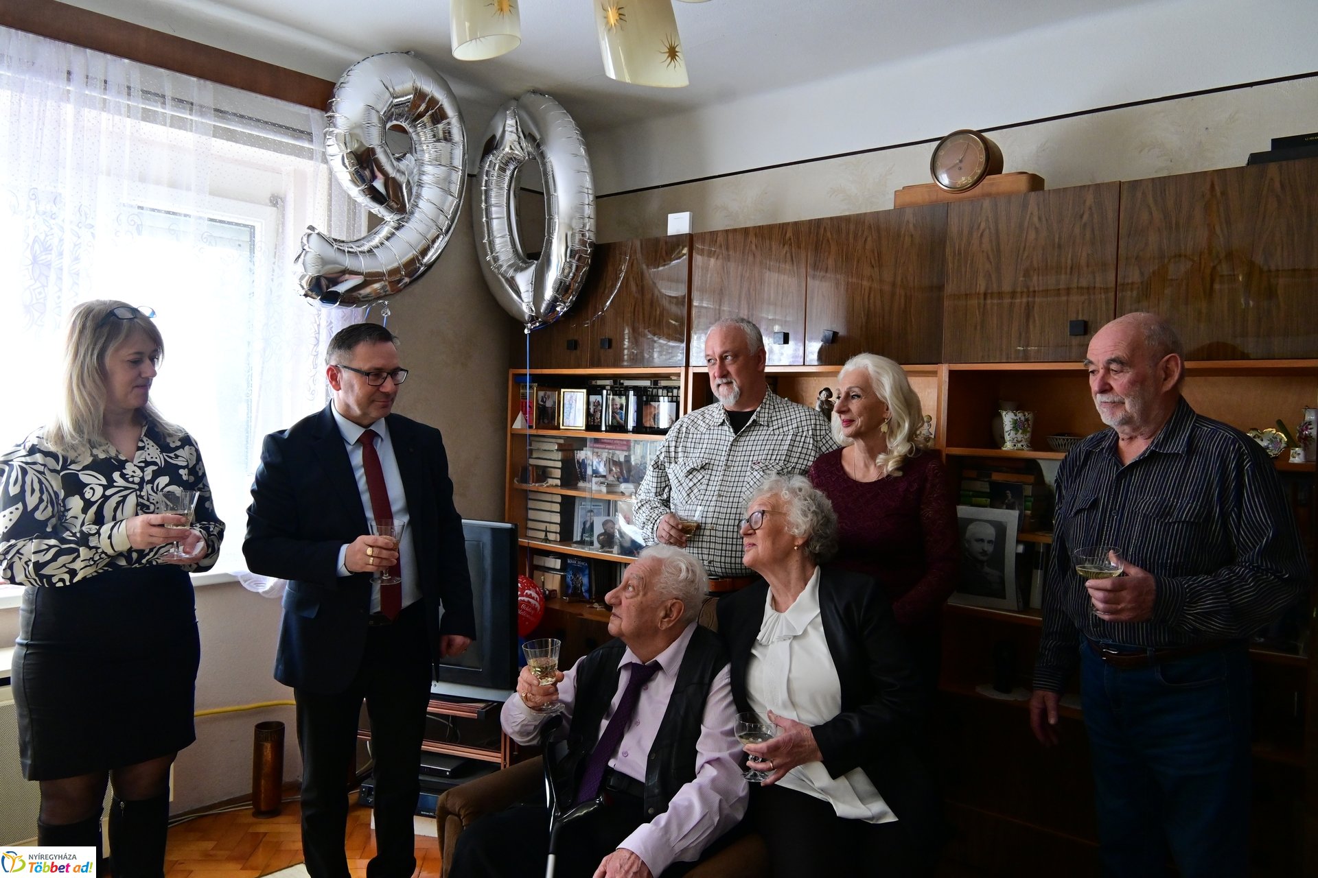 Szépkorú köszöntése - Bakó András