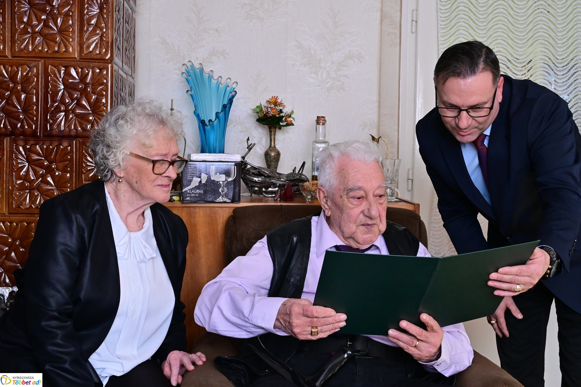 Szépkorú köszöntése - Bakó András