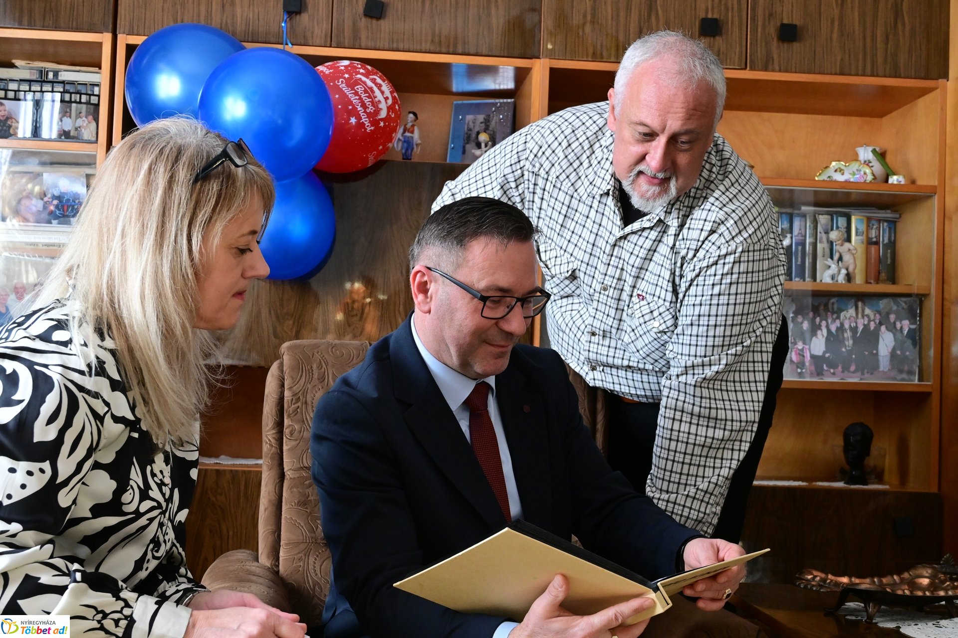 Szépkorú köszöntése - Bakó András