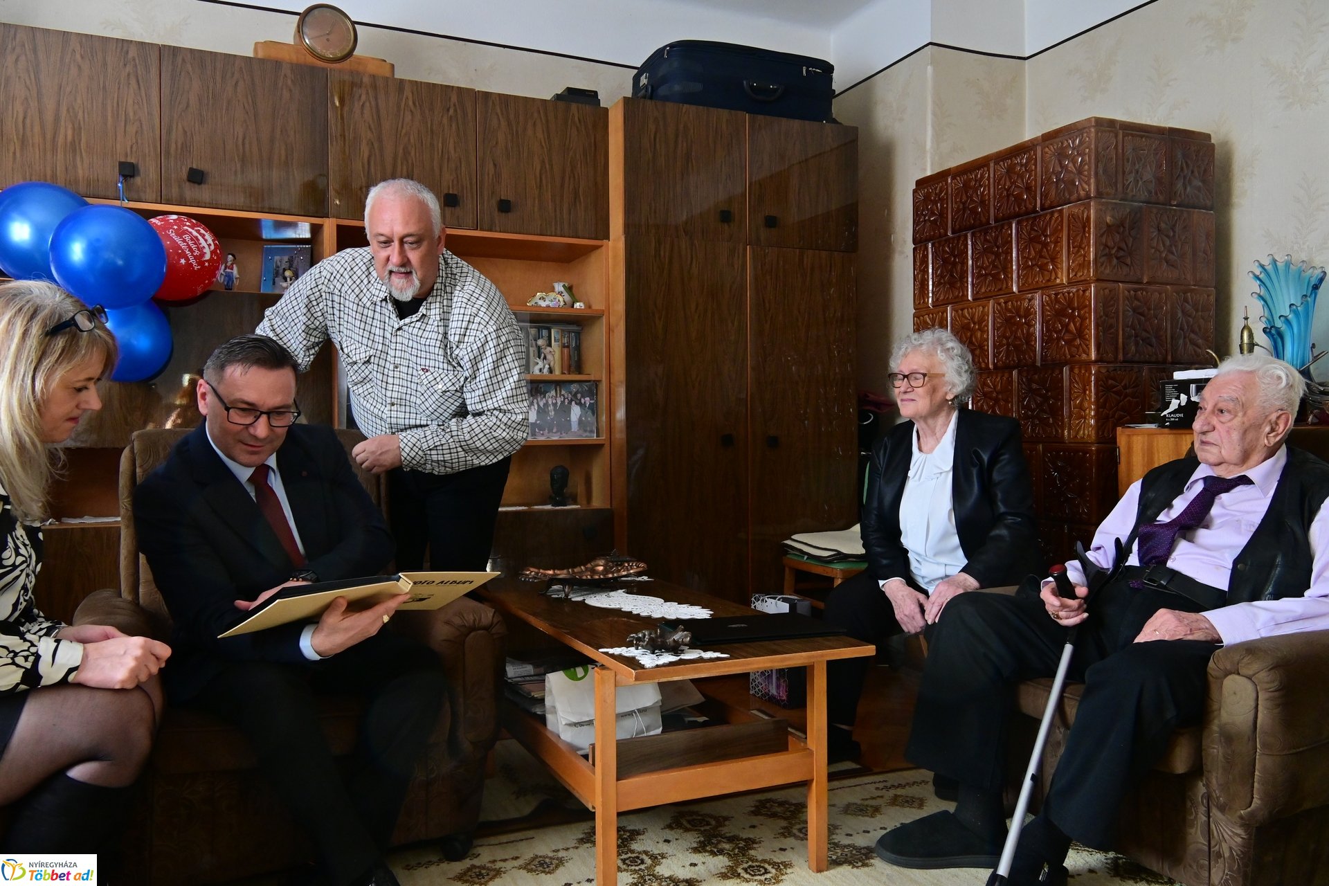 Szépkorú köszöntése - Bakó András