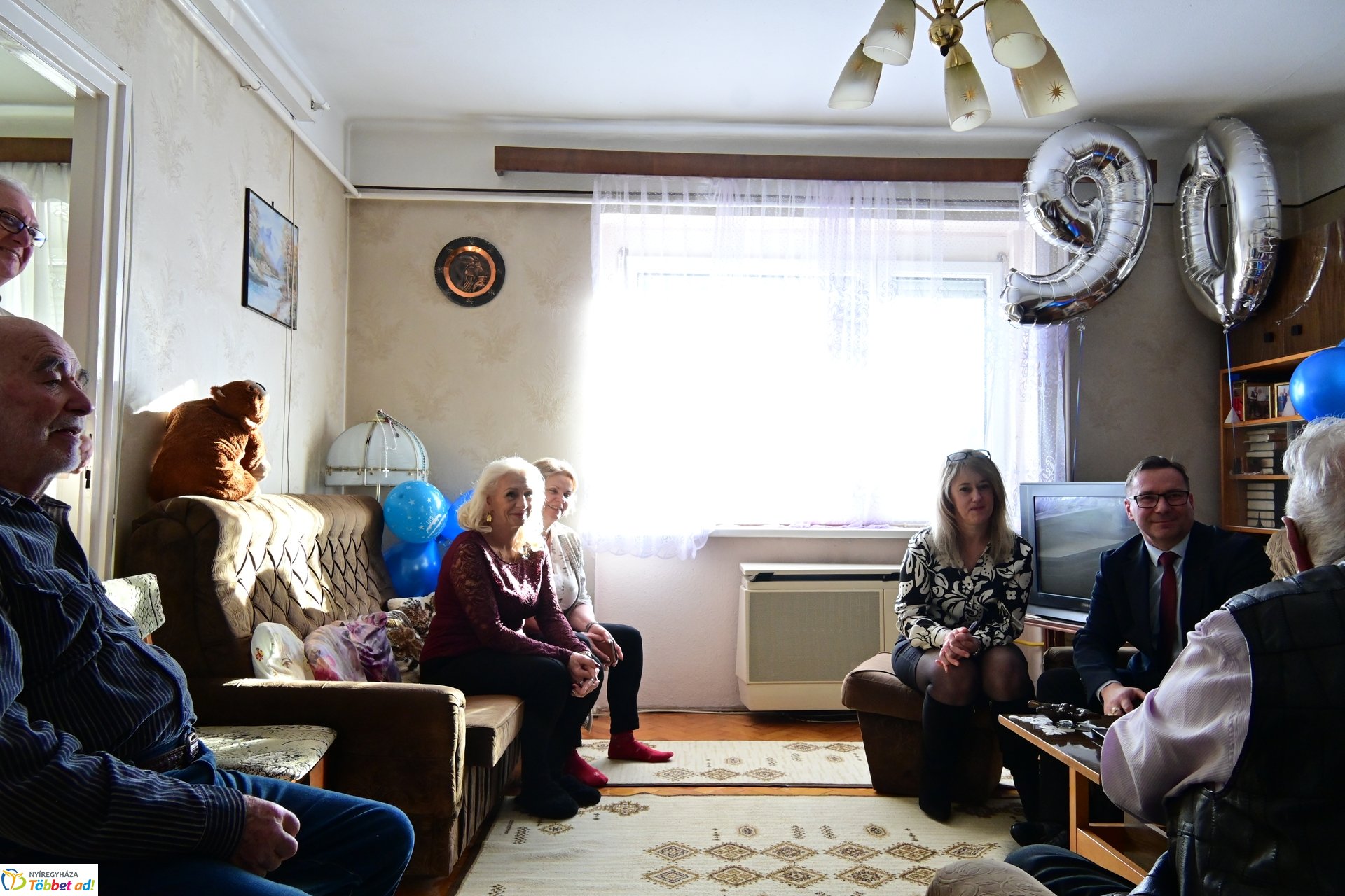 Szépkorú köszöntése - Bakó András