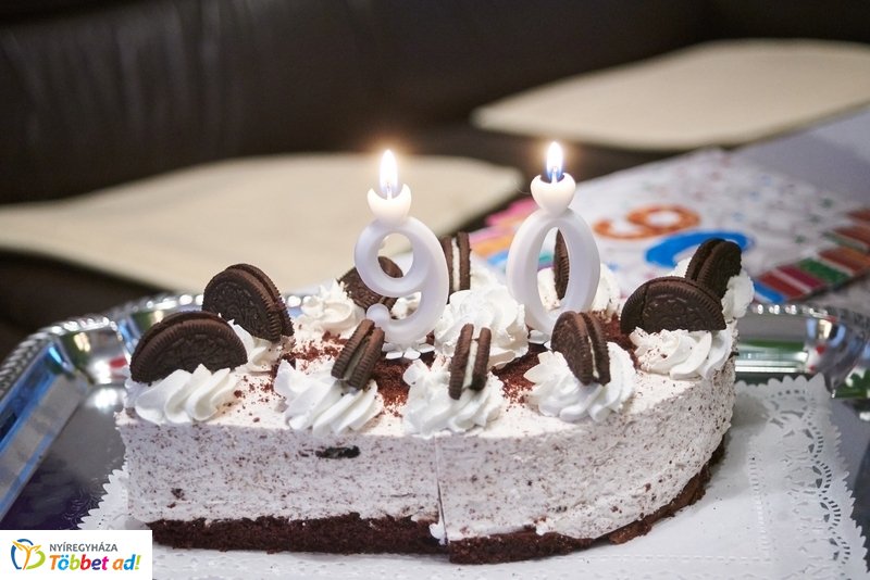 Szépkorú köszöntése - Bakosi Benőné