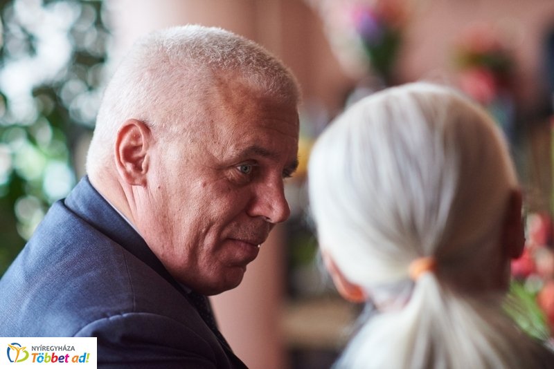 Szépkorú köszöntése Balogh Istvánné