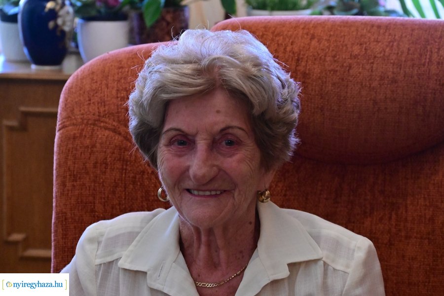 Szépkorú köszöntése Bodó Józsefné 20240903