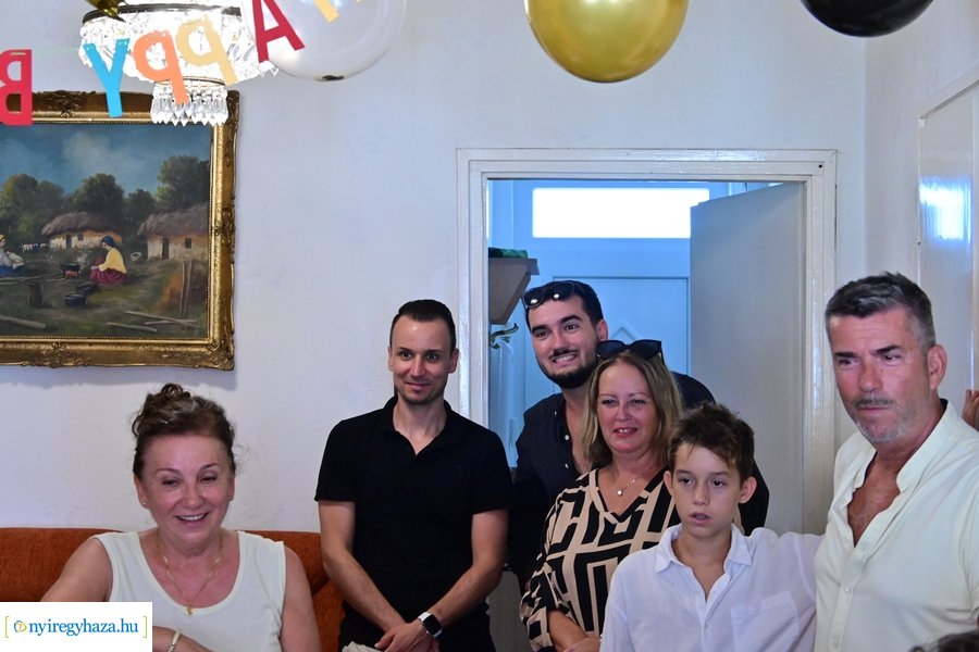 Szépkorú köszöntése Bodó Józsefné 20240903