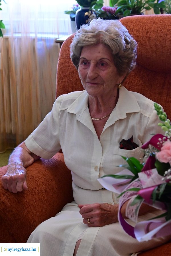 Szépkorú köszöntése Bodó Józsefné 20240903