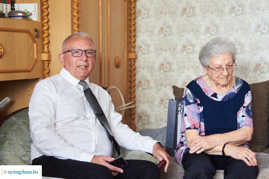 Szépkorú köszöntése - Bornemissza Gáborné