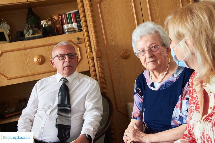 Szépkorú köszöntése - Bornemissza Gáborné