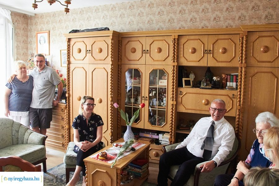 Szépkorú köszöntése - Bornemissza Gáborné