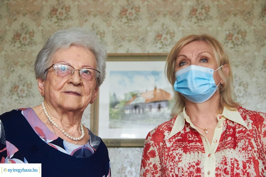 Szépkorú köszöntése - Bornemissza Gáborné