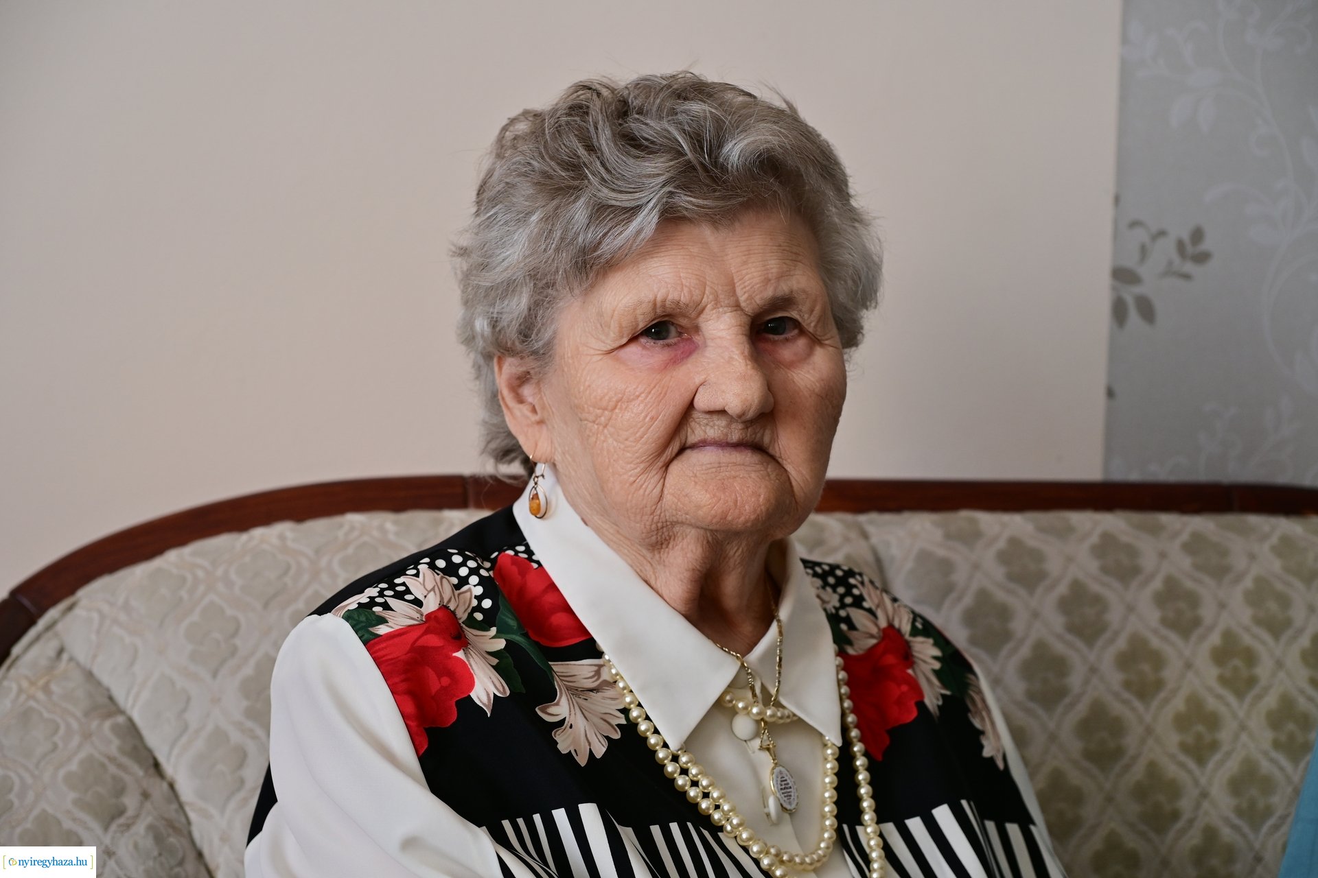 Szépkorú köszöntése Csepecz Mihályné