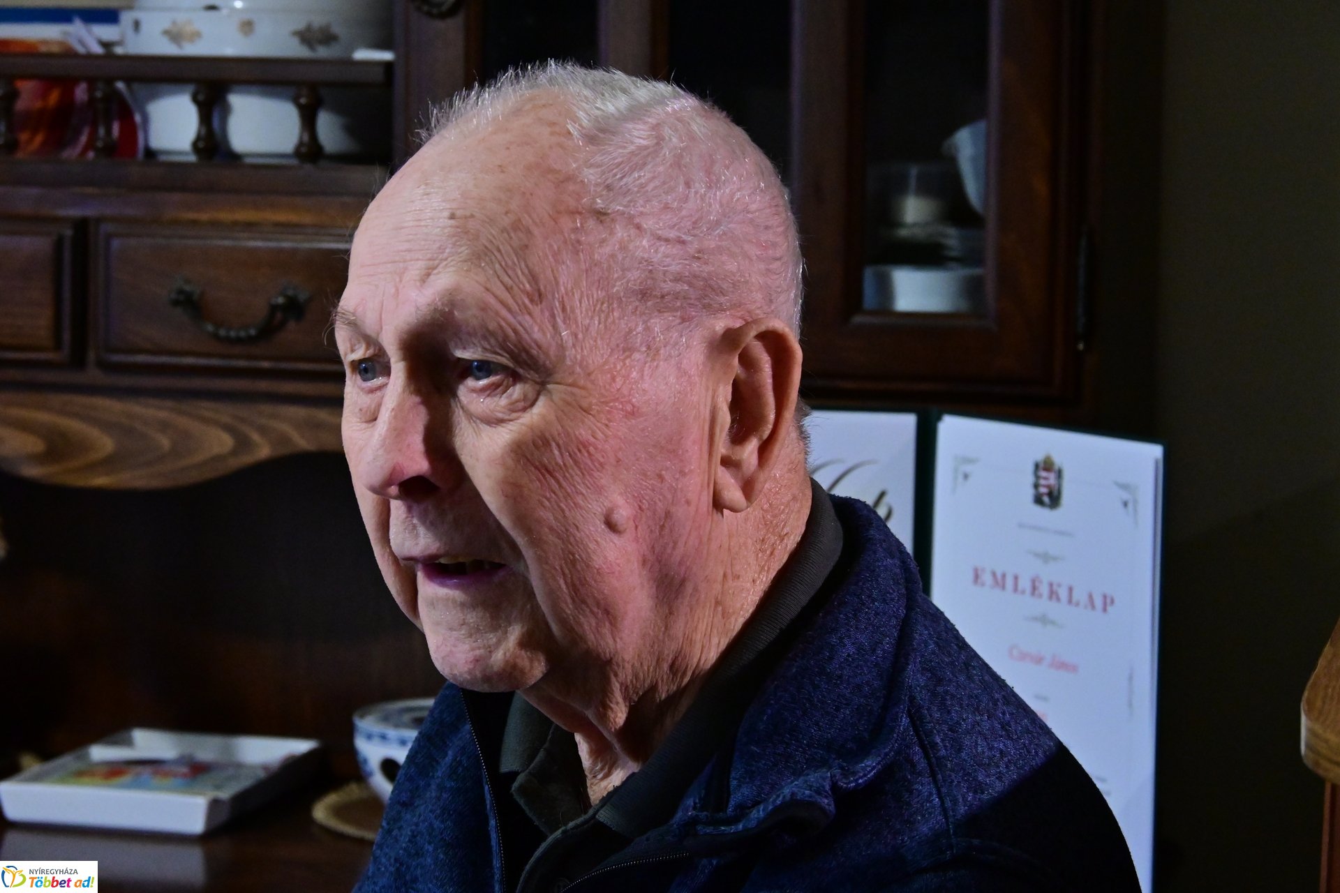 Szépkorú köszöntése - Czevár János