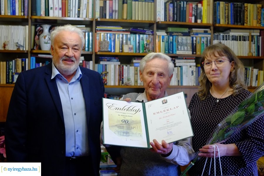 Szépkorú köszöntése Dr Piskolti Péter