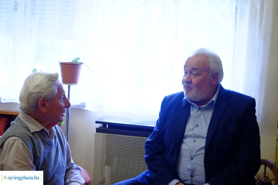 Szépkorú köszöntése Dr Piskolti Péter