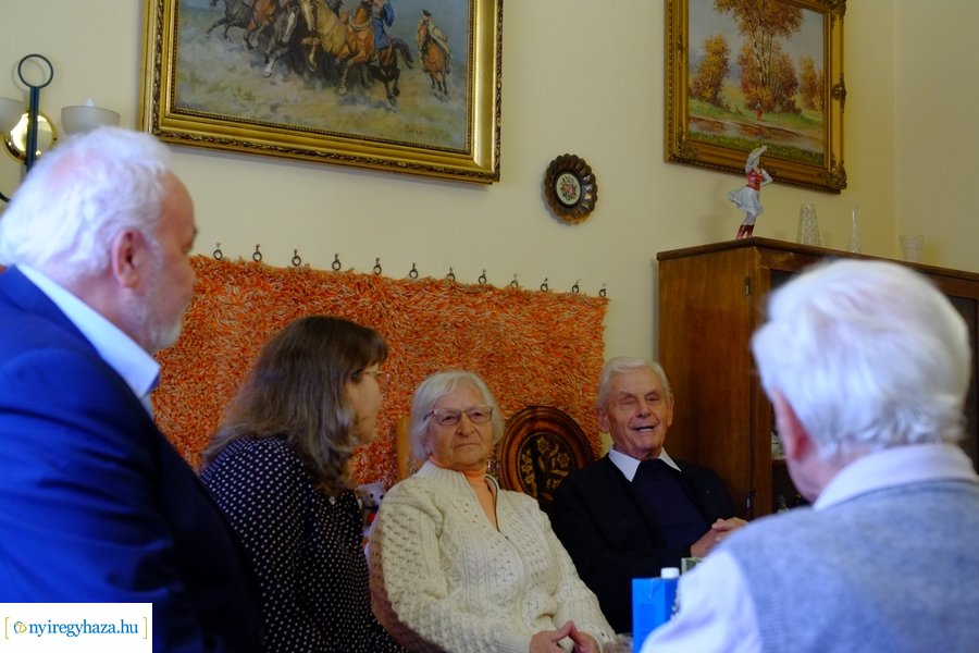 Szépkorú köszöntése Dr Piskolti Péter