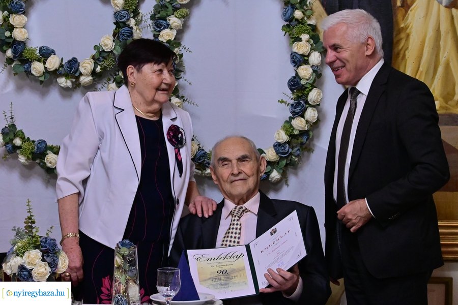 Szépkorú köszöntése Dr Rajtmár János
