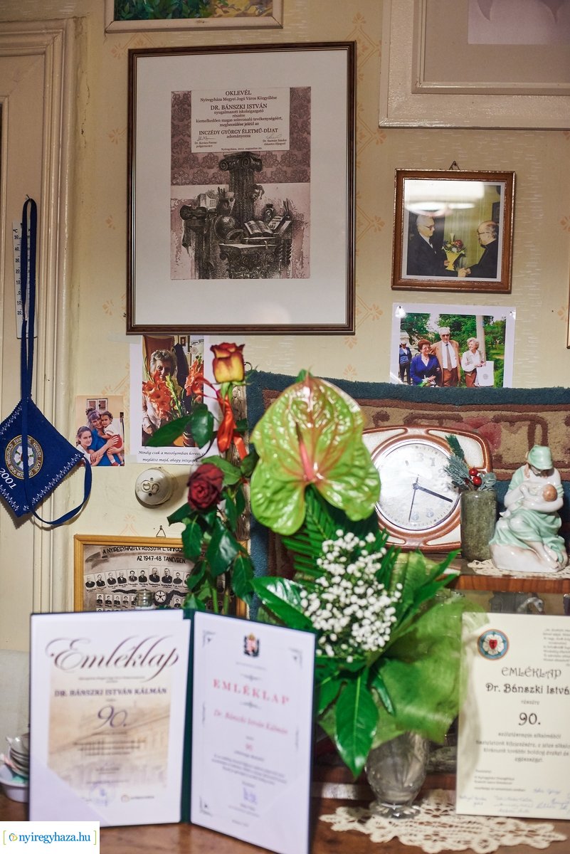 Szépkorú köszöntése - Dr. Bánszki István Kálmán