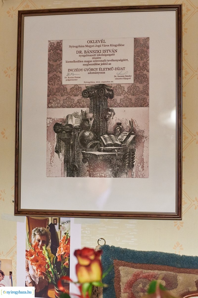 Szépkorú köszöntése - Dr. Bánszki István Kálmán