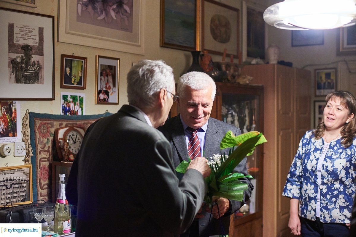 Szépkorú köszöntése - Dr. Bánszki István Kálmán