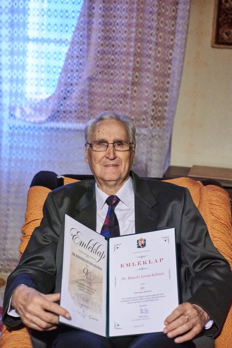 Szépkorú köszöntése - Dr. Bánszki István Kálmán