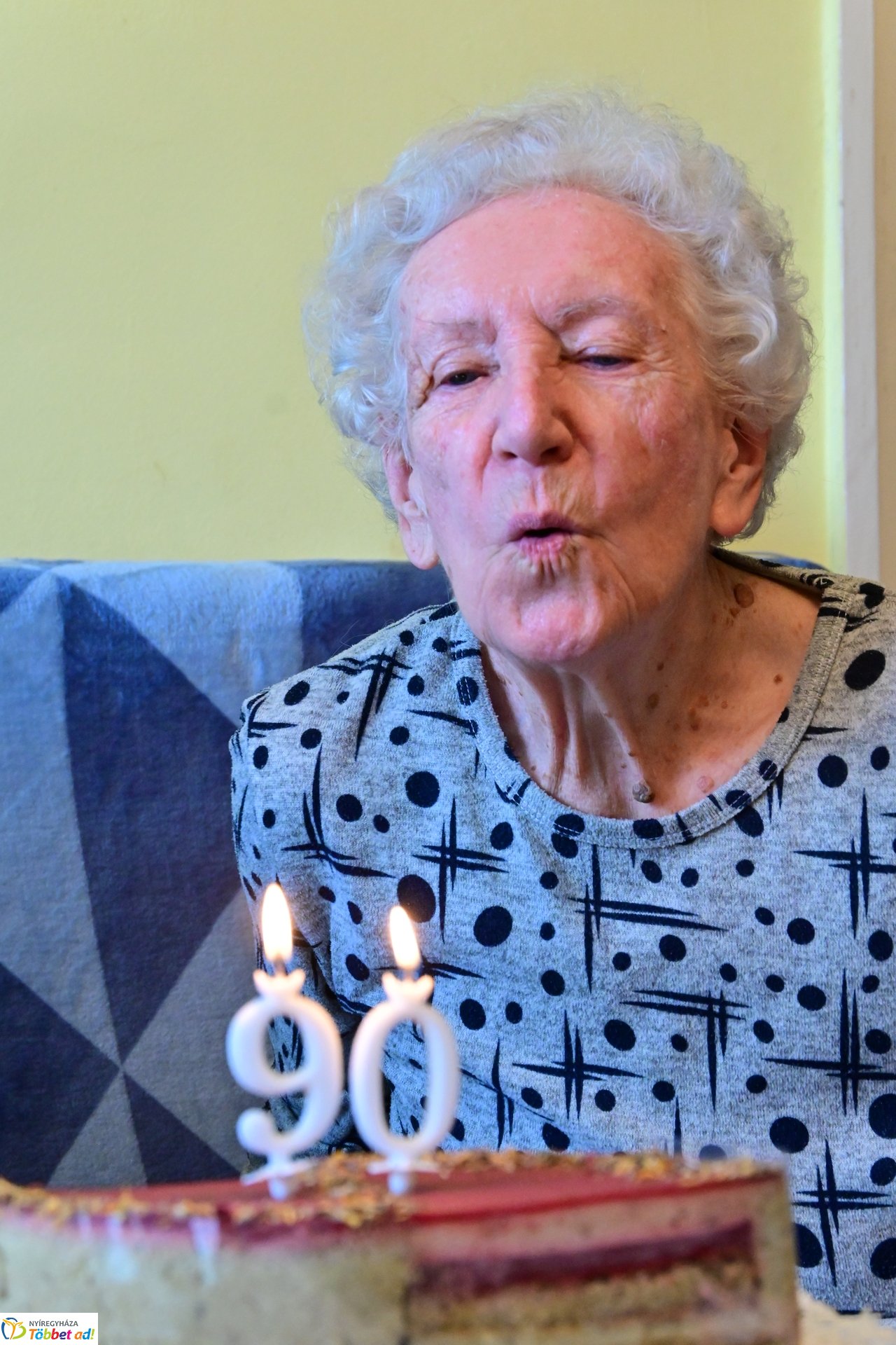 Szépkorú köszöntése - Gebri Istvánné