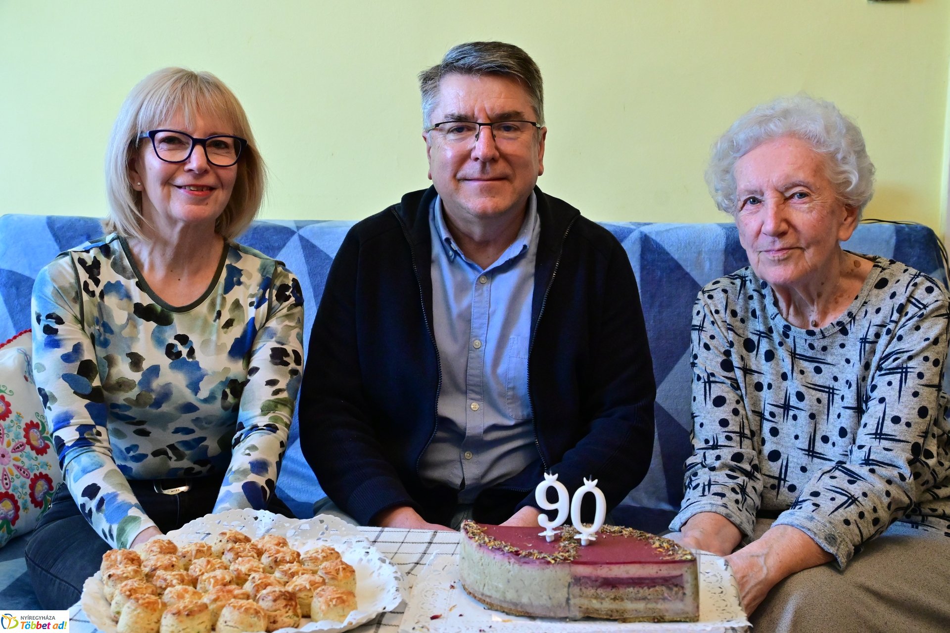 Szépkorú köszöntése - Gebri Istvánné