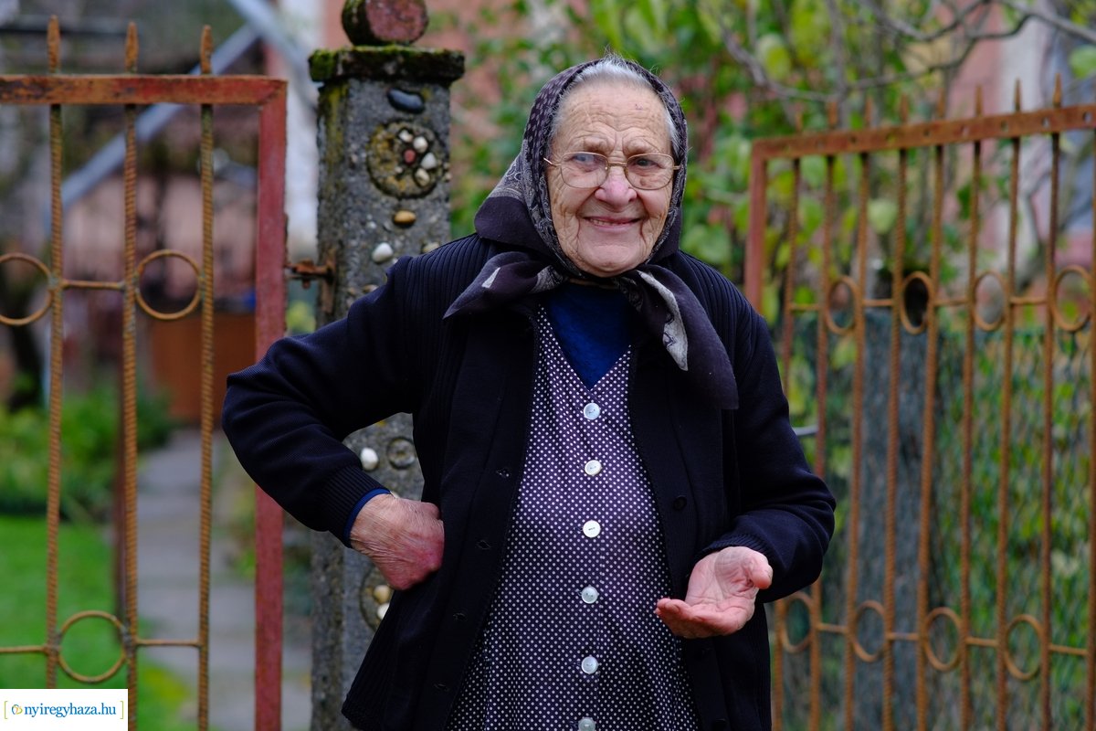 Szépkorú köszöntése - Gerliczki Mihályné