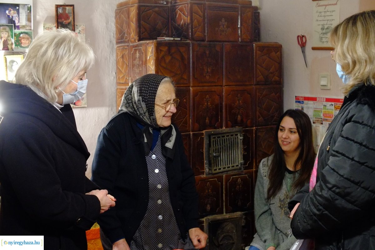 Szépkorú köszöntése - Gerliczki Mihályné