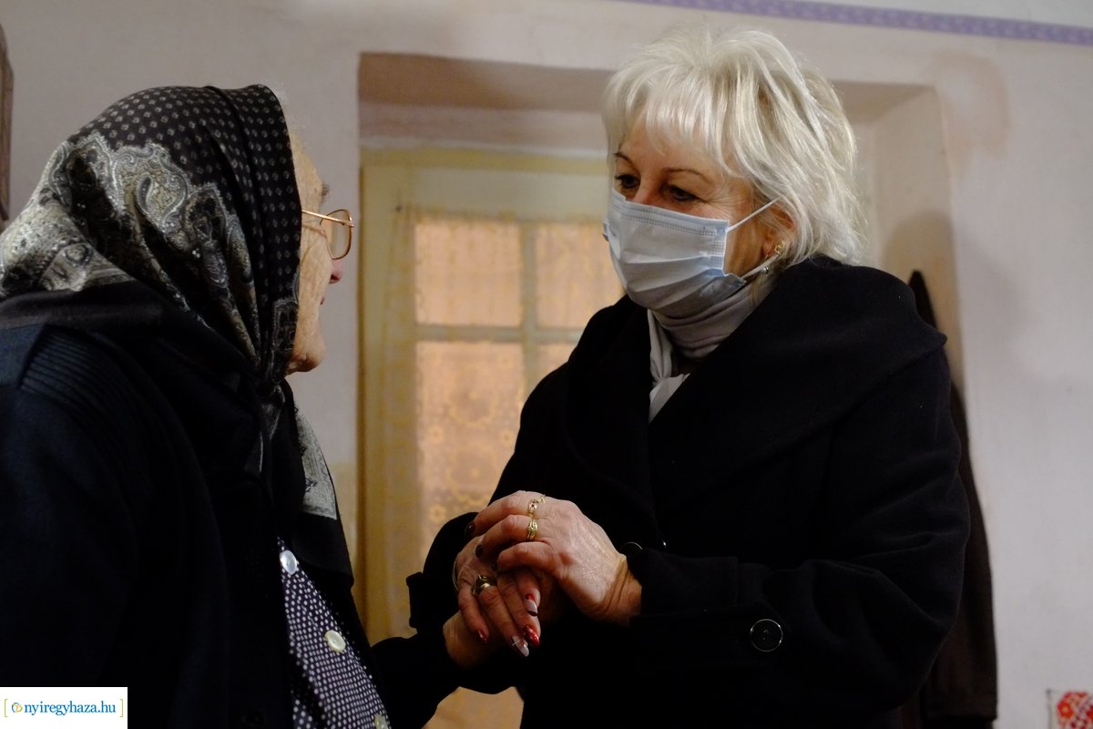 Szépkorú köszöntése - Gerliczki Mihályné