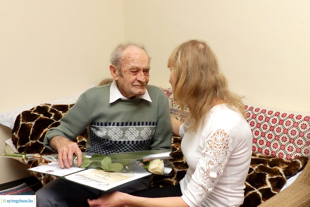 Szépkorú köszöntése - Herka Béla