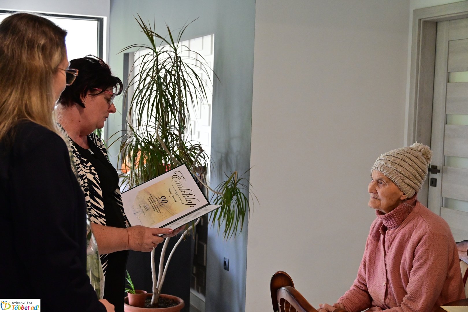 Szépkorú köszöntése - Ilkovics Jánosné