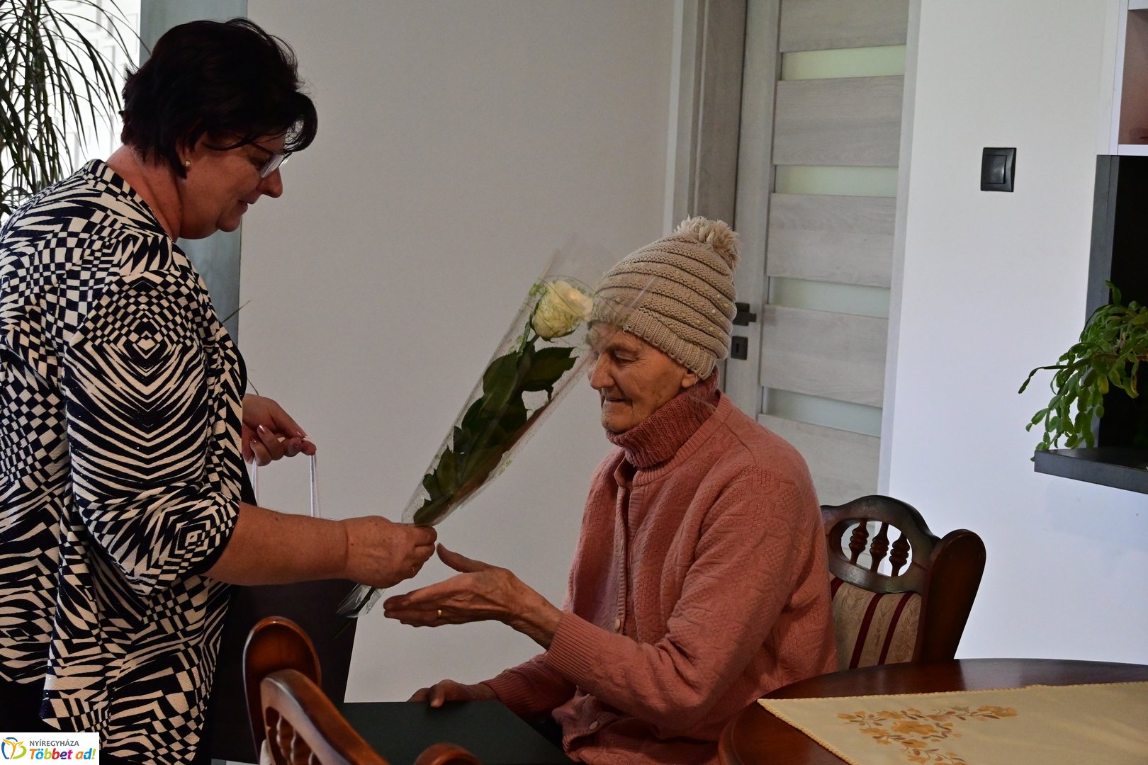 Szépkorú köszöntése - Ilkovics Jánosné