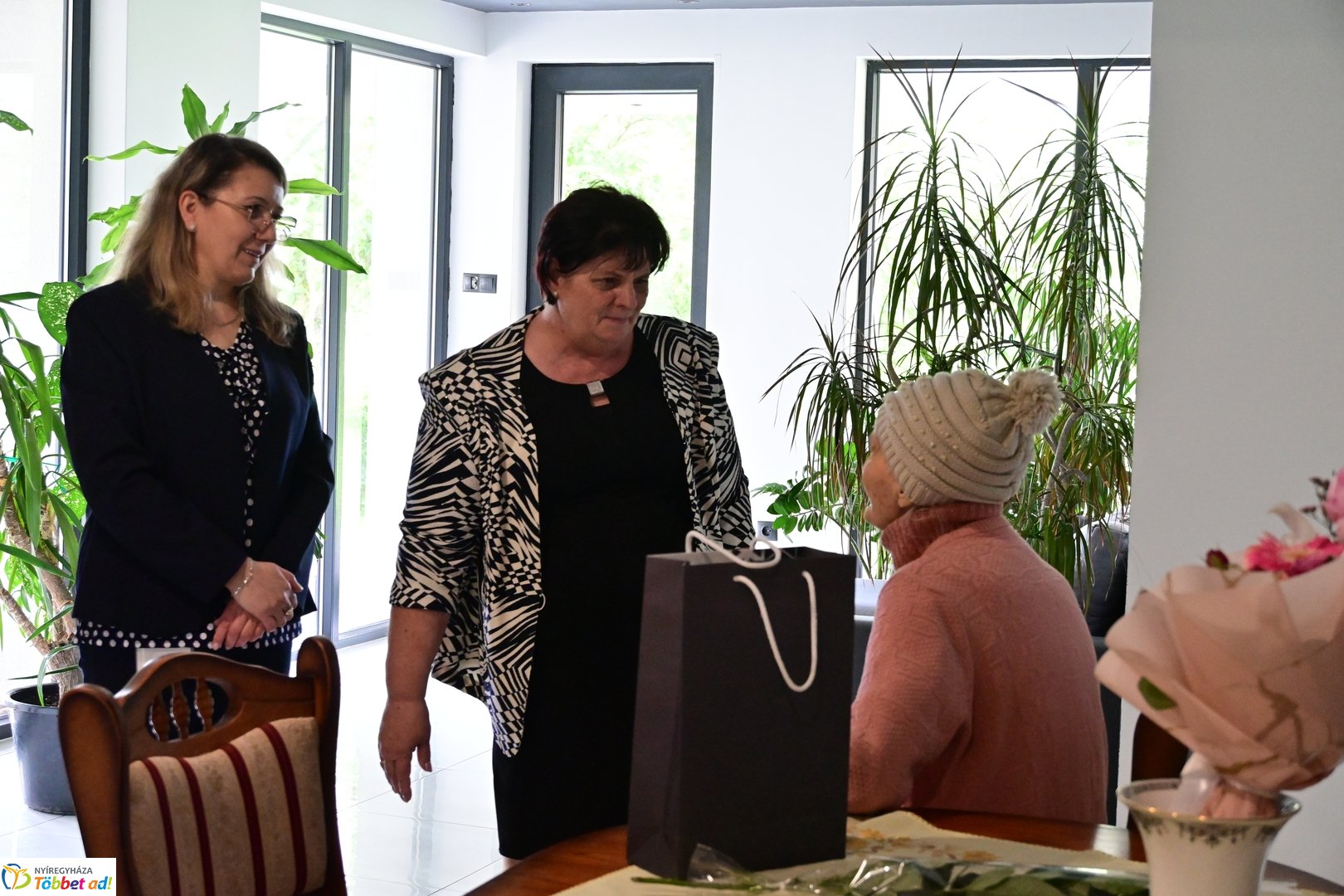 Szépkorú köszöntése - Ilkovics Jánosné