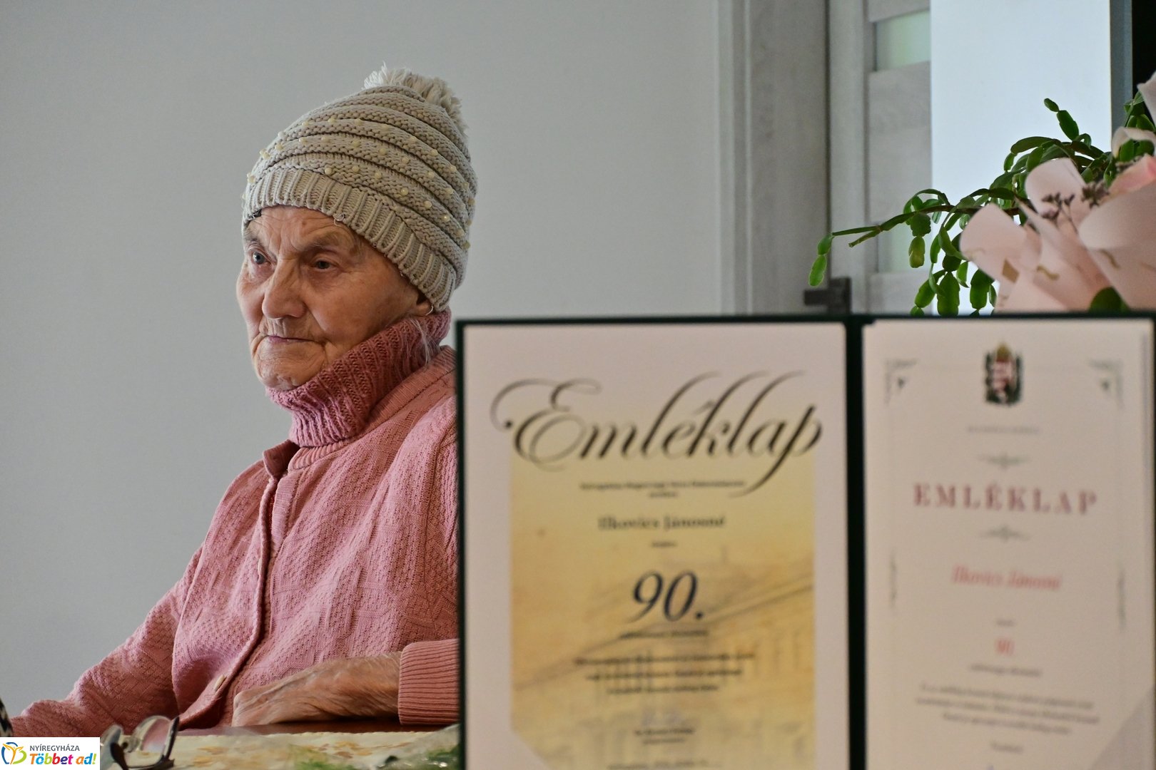 Szépkorú köszöntése - Ilkovics Jánosné