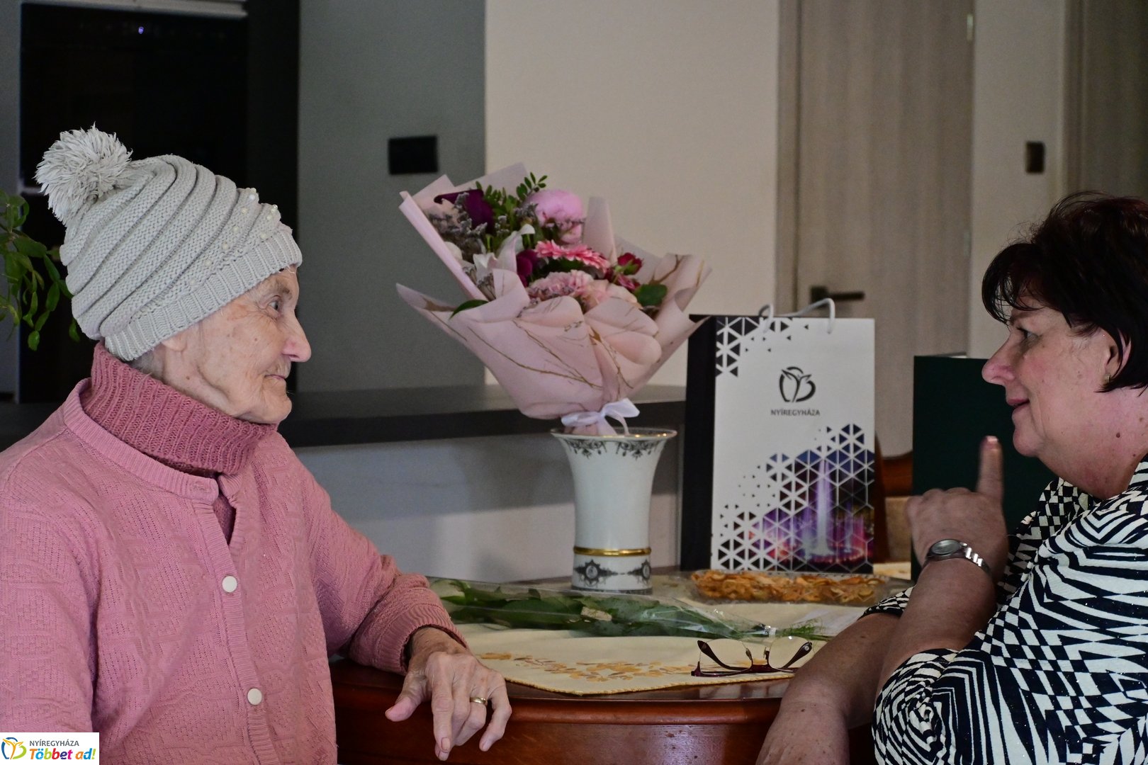 Szépkorú köszöntése - Ilkovics Jánosné