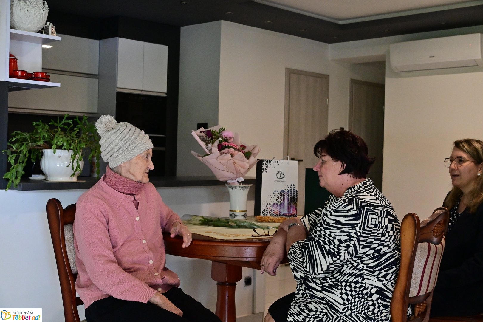 Szépkorú köszöntése - Ilkovics Jánosné