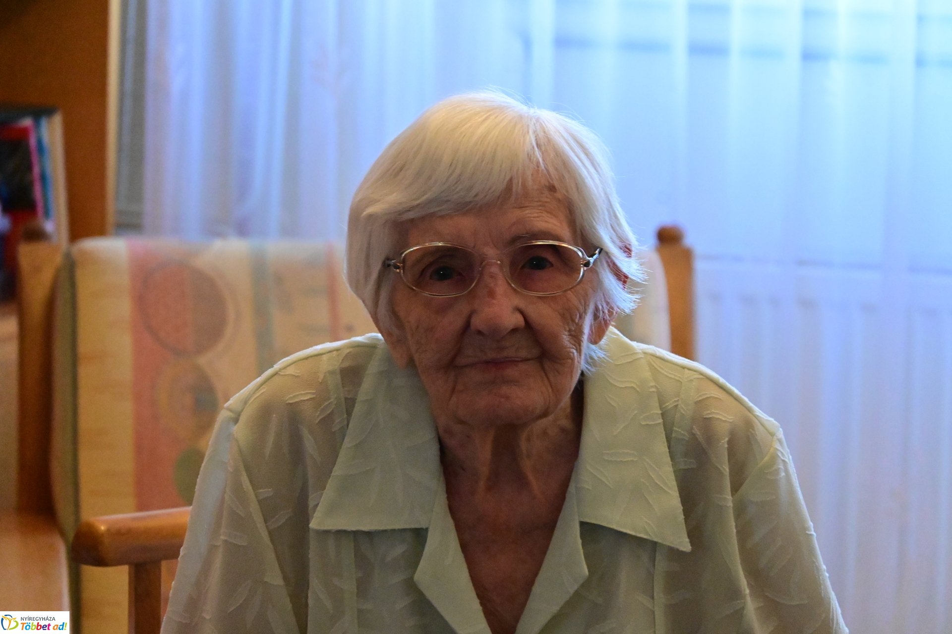 Szépkorú köszöntése - Koós Jánosné