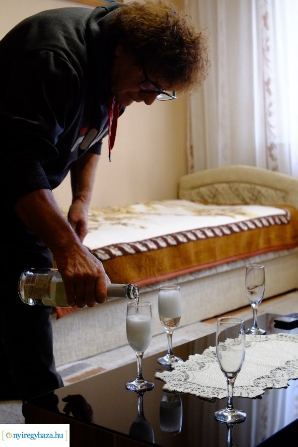 Szépkorú köszöntése  - Kozák Józsefné