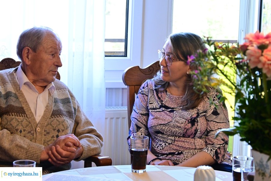 Szépkorú köszöntése Lippai Ferenc