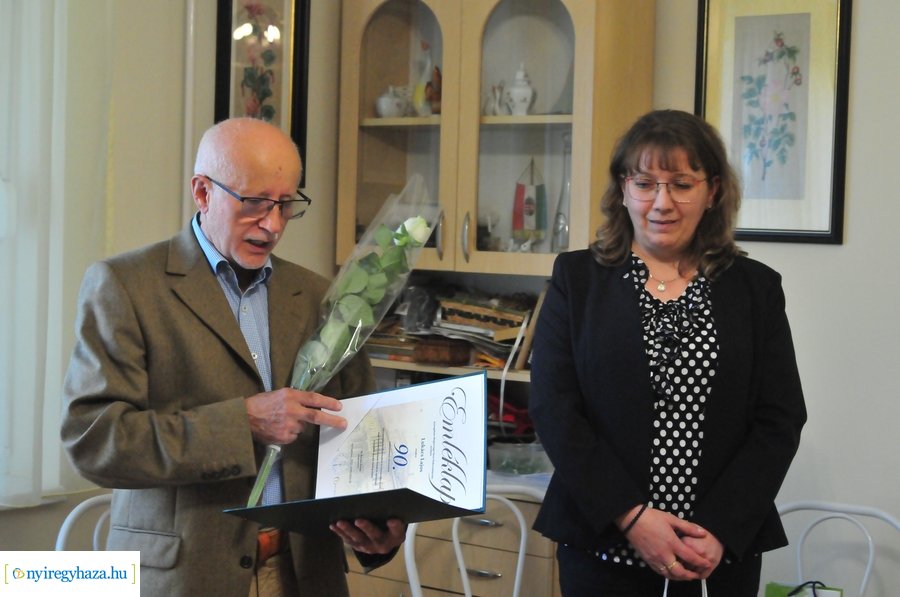 Szépkorú köszöntése - Lukács Lajos