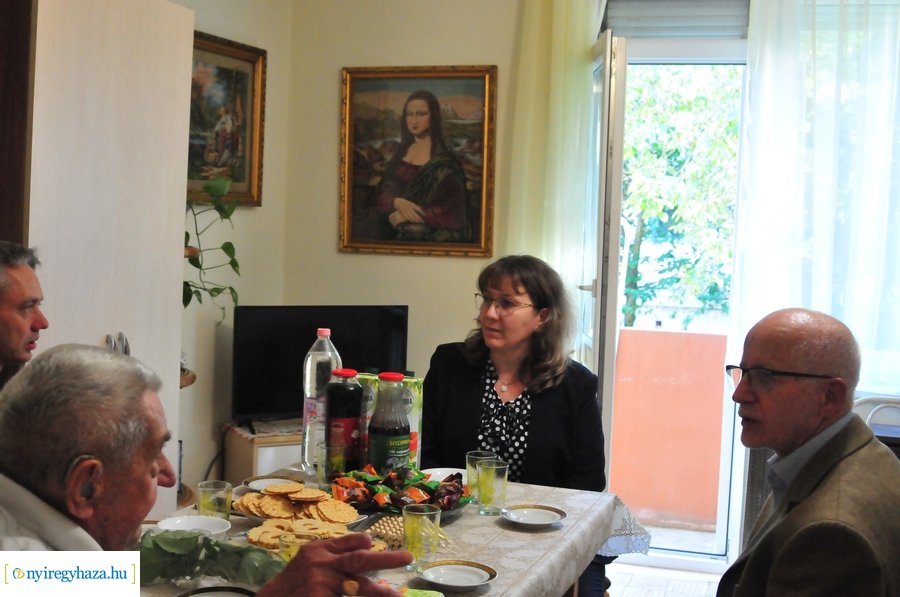 Szépkorú köszöntése - Lukács Lajos